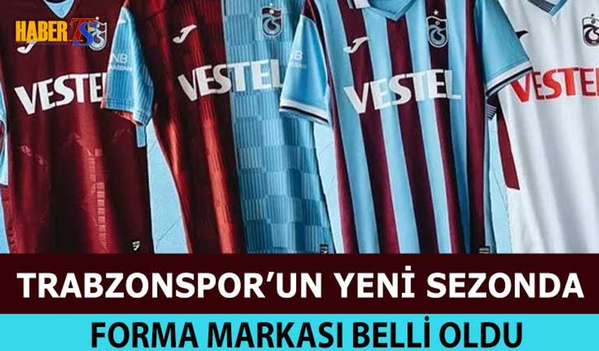 Trabzonspor’un Yeni Sezonda Forma Tedarikçisi Netlik Kazandı