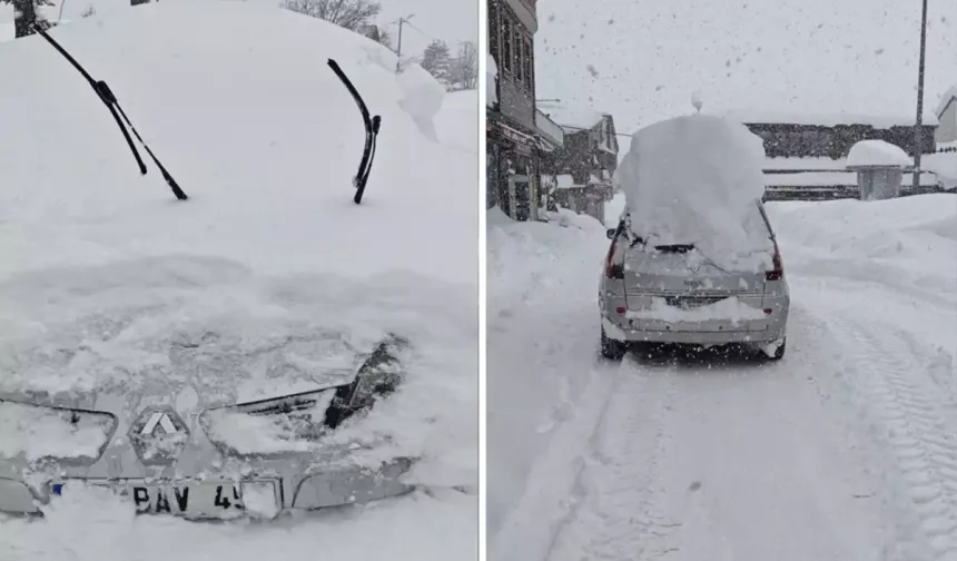 Ordu Çambaşı Yaylası’nda Kar Kalınlığı 2 Metreye Ulaştı