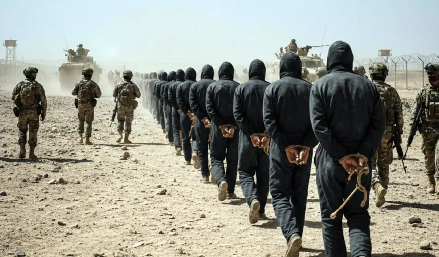 ABD Suriye’deki DEAŞ’lı Mahkumları Irak’a Nakledecek