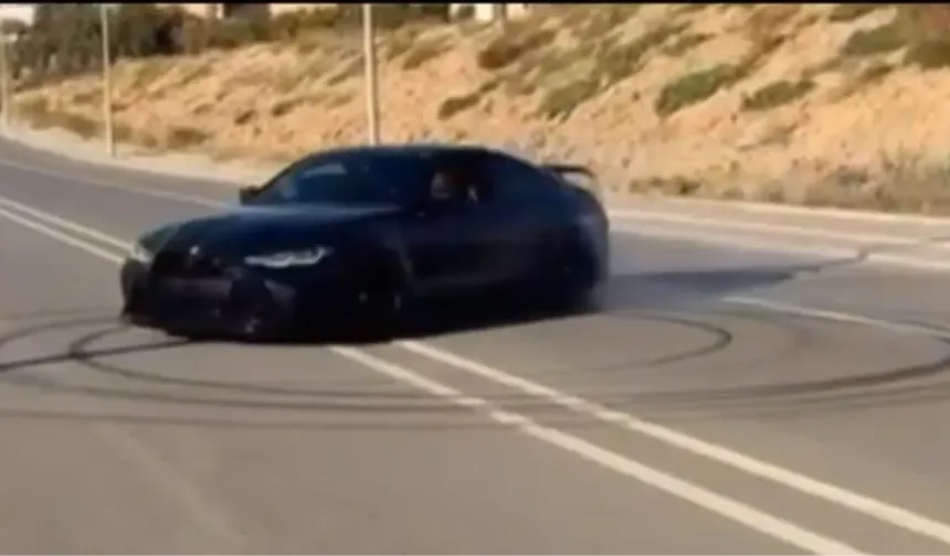 Mersin’de Drift Yapan Sürücüye Rekor Ceza