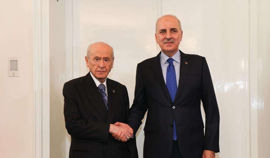 Kurtulmuş’tan Bahçeli’ye Komisyon Ziyareti