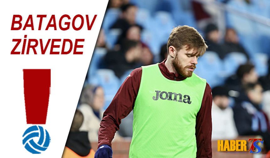 Batagov Trabzonspor Kadrosunda Zirvede