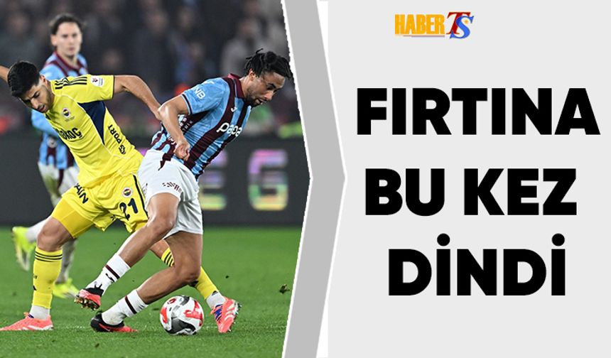 Fırtına Bu Kez Güldürmedi! 2-3