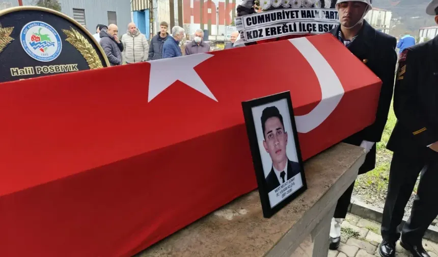 Genç Astsubay Mert Necati Günay Son Yolculuğuna Uğurlandı