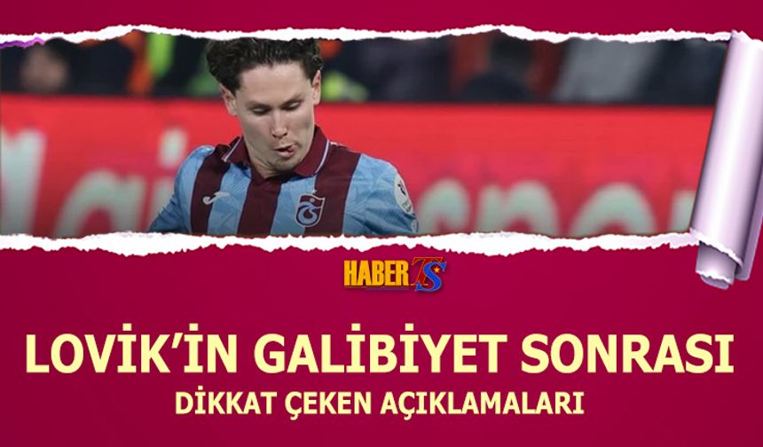 Lövik: Gaziantep’te Önemli Bir Galibiyet Aldık