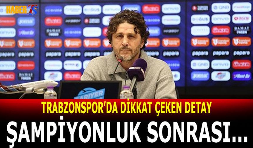Trabzonspor Geçen Sezonun Puanını 24 Haftada Yakaladı