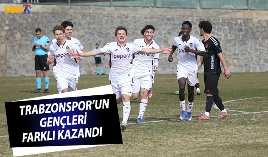 Trabzonspor U19 Gaziantep Deplasmanında 3-0 Kazandı