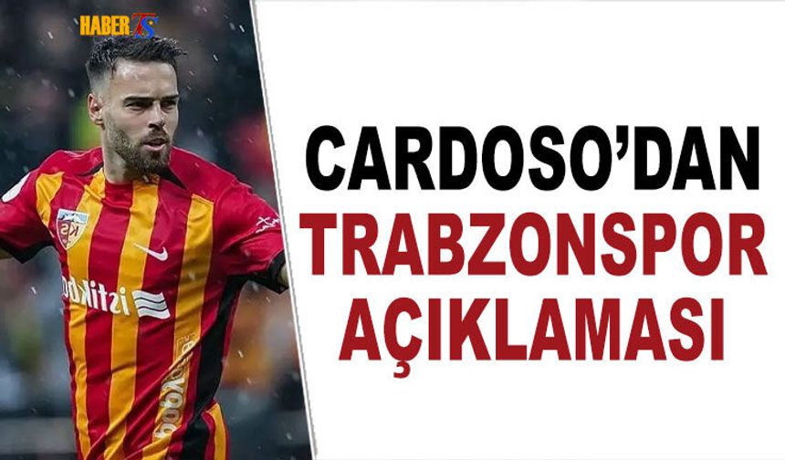 Miguel Cardoso’nun Trabzonspor Açıklaması
