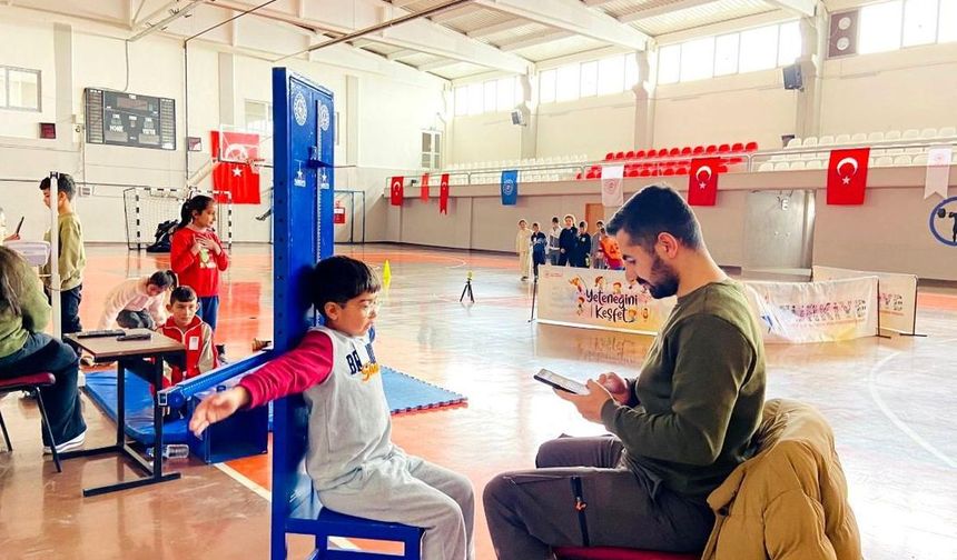 Ağrı Diyadin’de Genç Yetenekler İçin Spor Taraması