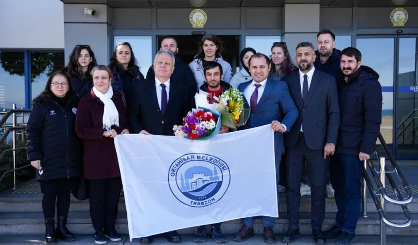Ortahisar Belediyesi'nden Şampiyona Karşılama