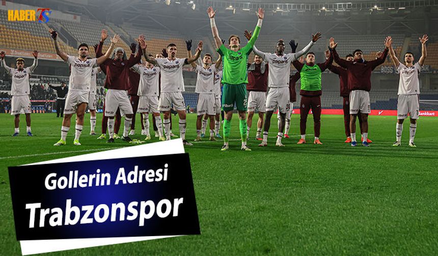 Türkiye'de Golün Adresi Trabzonspor