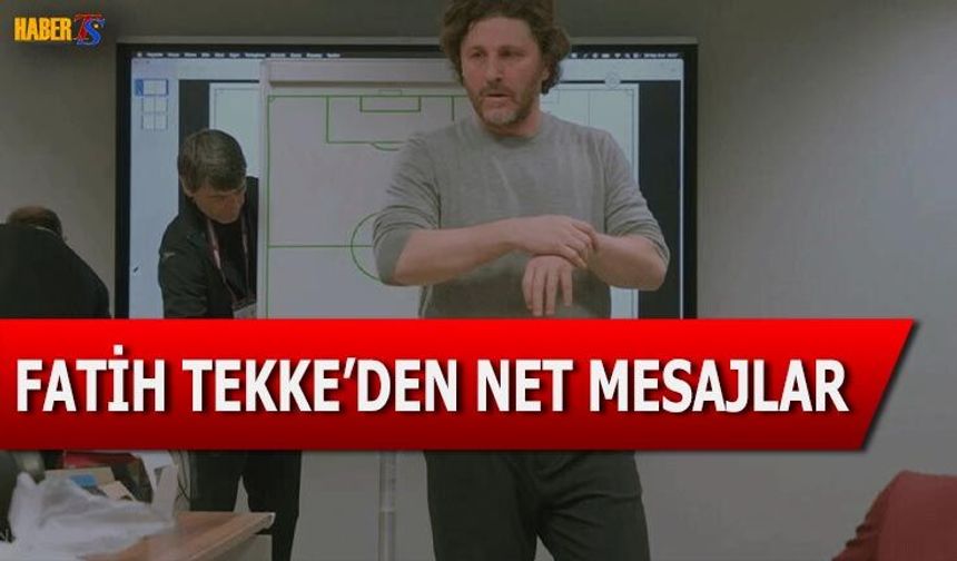 Fatih Tekke’den Oyuncularına Net Uyarı: Rehavet Yok