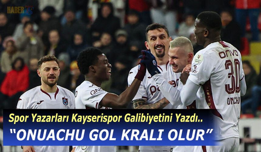 Spor Yazarlarından Trabzonspor Değerlendirmesi