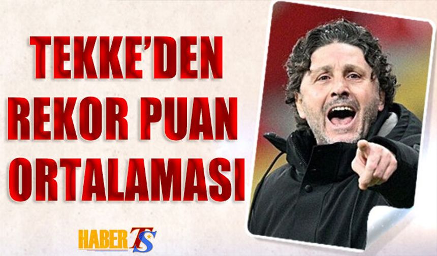 Fatih Tekke'den Dikkat Çeken Puan Ortalaması