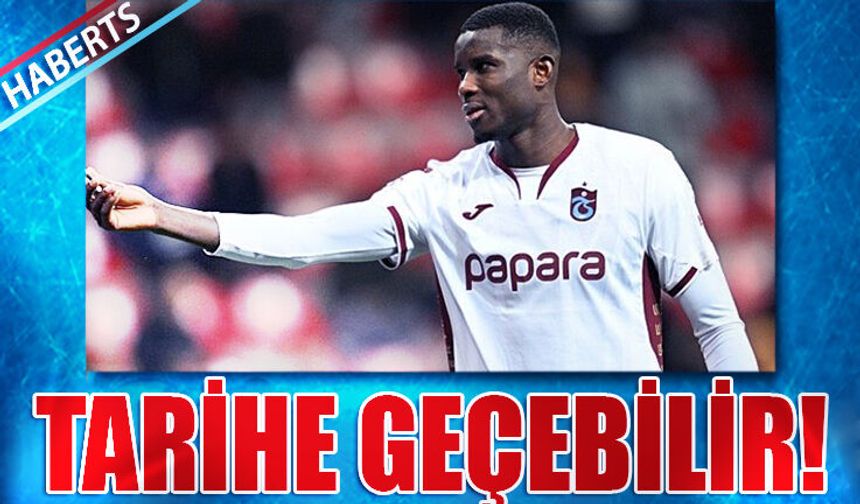 Trabzonspor'da Onuachu Tarihe Geçebilir