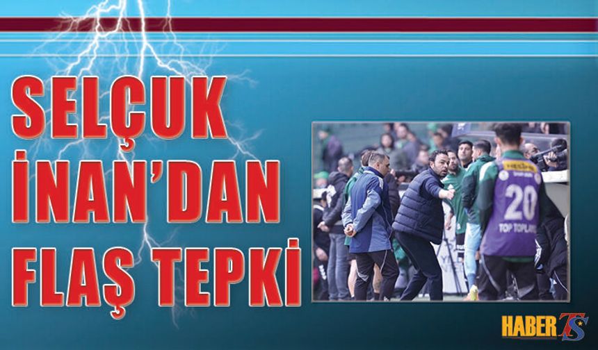 Selçuk İnan'dan Dikkat Çeken Tepki! Maç Devam Ederken..