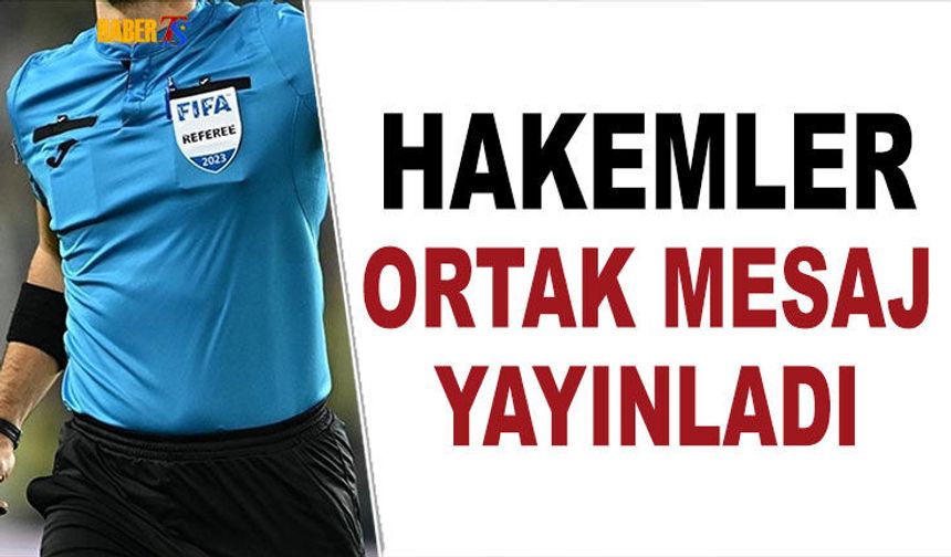 Hakemlerden Bayram Mesajında Adalet Vurgusu