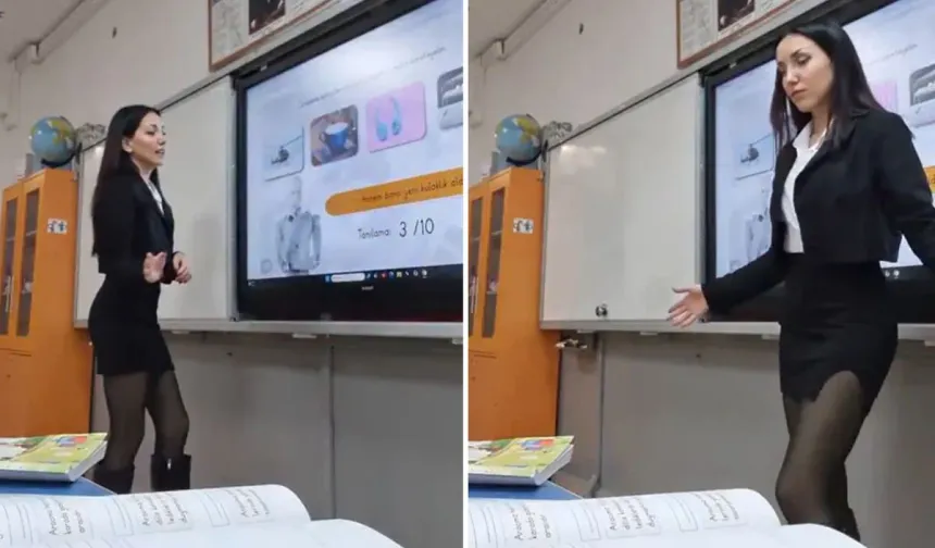 Öğretmenin Sınıf Videosu Sosyal Medyada Tartışma Yarattı
