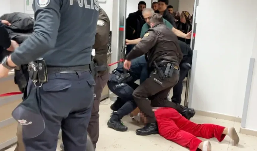 Aksaray’da Aile Gerilimi Hastanede Gerginliğe Dönüştü