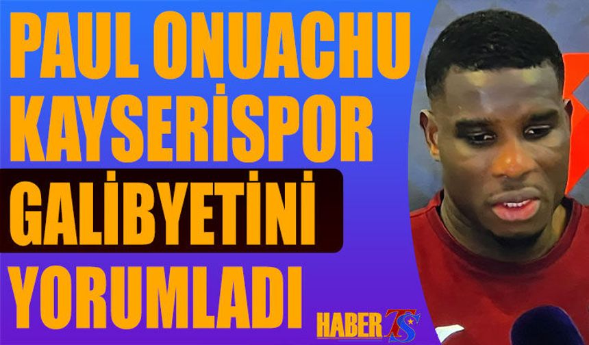 Onuachu: Önemli Olan 3 Puanı Alabilmekti