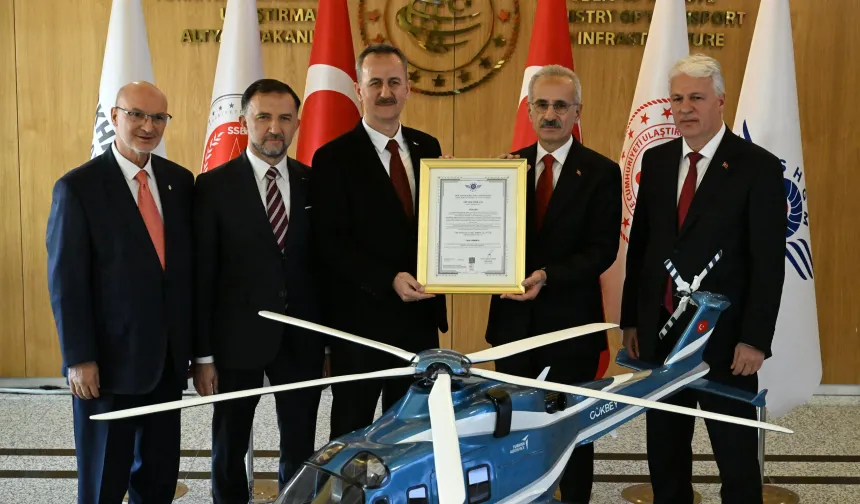 Gökbey Helikopteri Sertifika Aldı Tarihi Adım