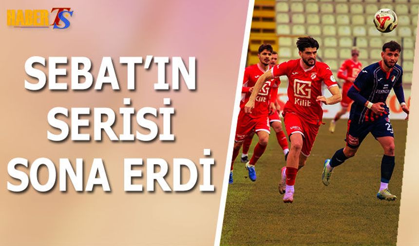 Sebat Gençlik Spor’un Yenilmezlik Serisi Düzce’de Sona Erdi