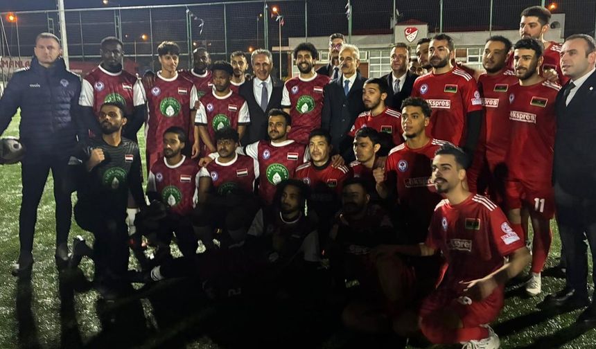 Trabzon’da Uluslararası Futbol Turnuvasında Final Heyecanı