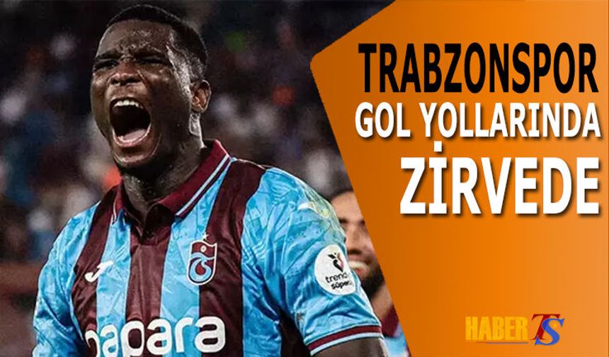 Trabzonspor Golcülükte Son Yılların Zirvesinde