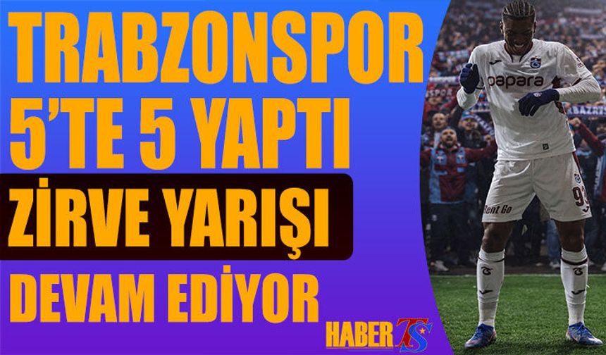 Trabzonspor Deplasmanda Eyüpspor'u 1-0 Mağlup Etti