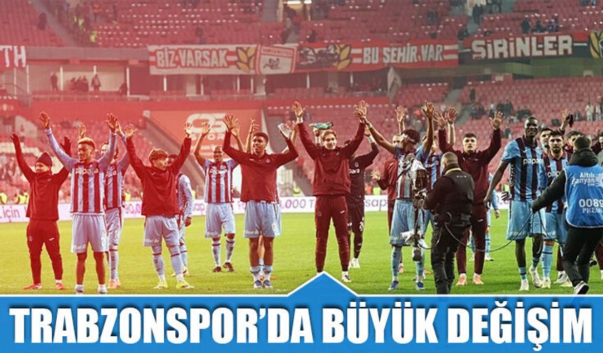 Trabzonspor’da Büyük Değişim: Zirveye Ortak Oldu