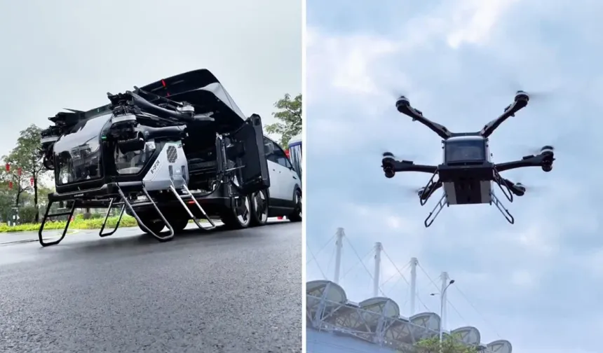 Çin Uçan Araba İçin Seri Üretime Başladı