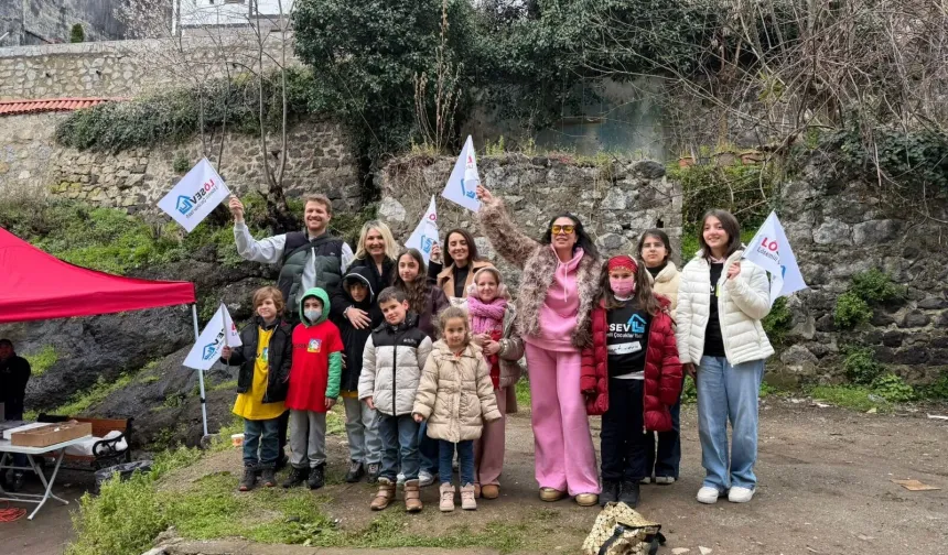 LÖSEV’li Çocuklar Trabzon’da Dizi Setini Ziyaret Etti