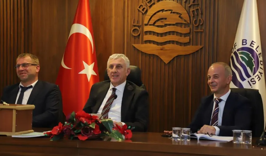 Of Belediye Meclisinde Görev Dağılımı Tamamlandı