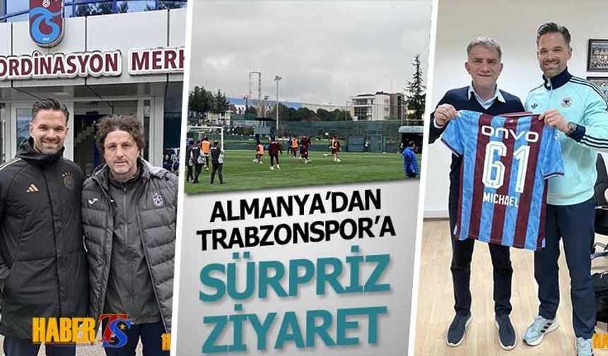 Trabzonspor’a Almanya Futbol Federasyonu’ndan Ziyaret