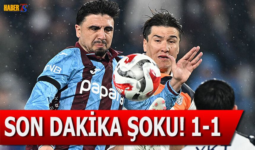 Trabzonspor Son Dakikada Yıkıldı! 1-1