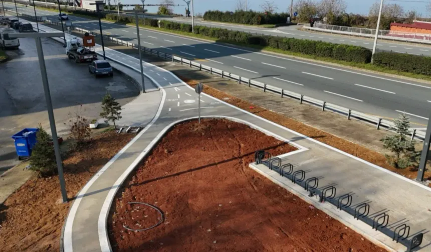 Sürmene’de Yeni Bisiklet Yolu Hizmete Açıldı