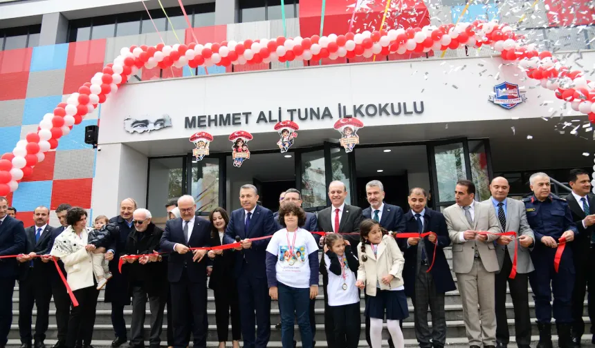 Trabzon’da Mehmet Ali Tuna İlkokulu Açıldı