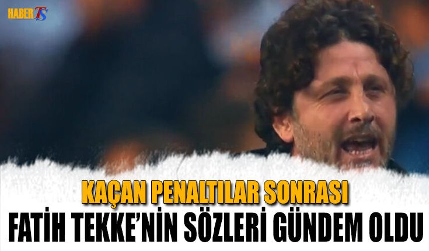 Trabzonspor Yarı Finalde, Tekke'nin Penaltı Tepkisi Gündem Oldu