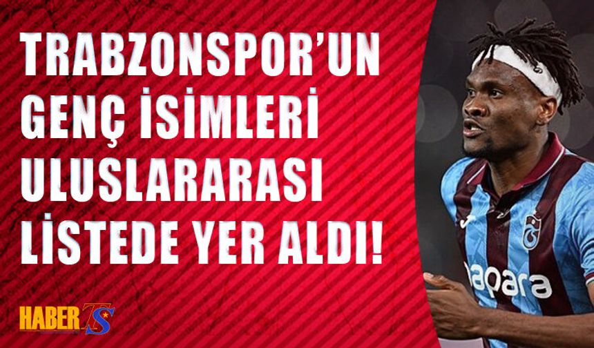 Trabzonspor'un Gençleri O Sıralamada!