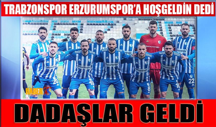 Trabzonspor'dan Şampiyon Erzurumspor'a Hoşgeldin Paylaşımı