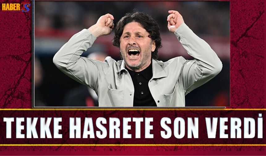 Fatih Tekke O Seriyi Bozdu! Galibiyeti Getirdi