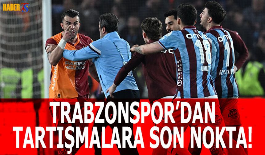 Trabzonspor O Tartışmalara Noktayı Koydu!