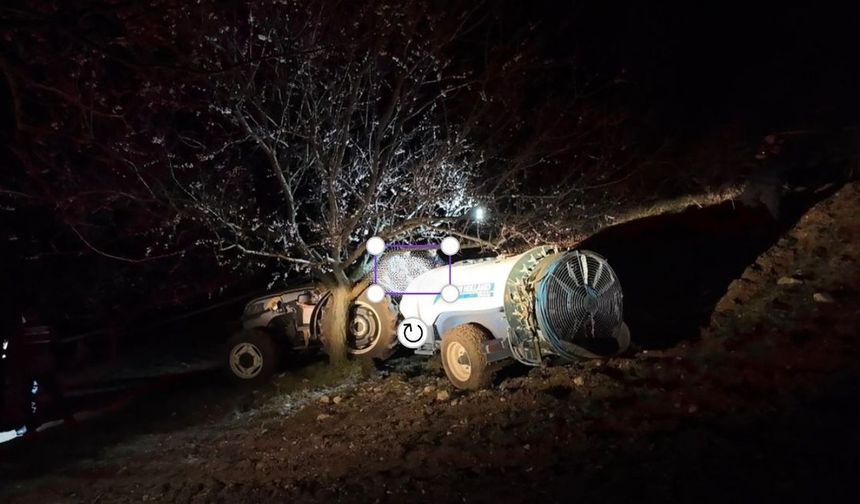 Malatya’da Traktör Kazasında Bir Kişi Hayatını Kaybetti