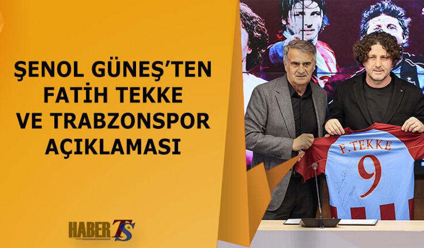 Şenol Güneş’ten Trabzonspor ve VAR Sistemi Yorumu