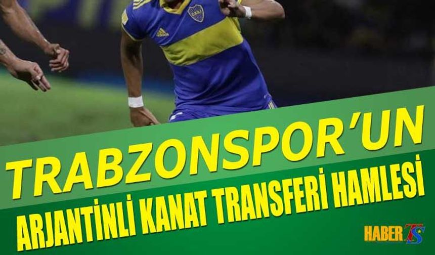 Trabzonspor'un Arjantinli Kanat Transferi Hamlesi
