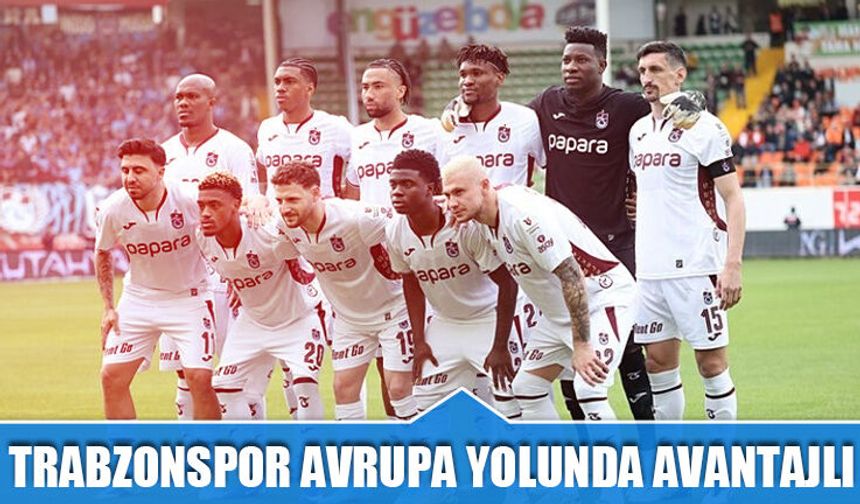 Trabzonspor Avrupa Yolunda Avantajlı Konumda