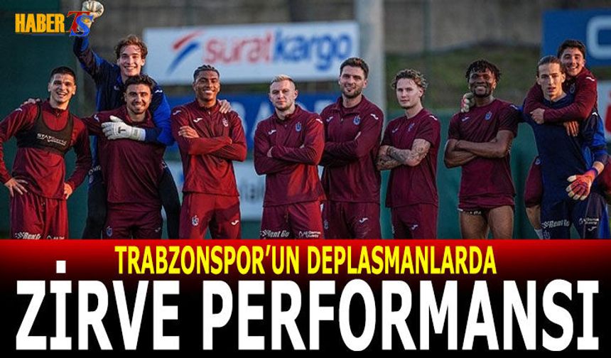 Trabzonspor Deplasmanda Zirve Performansını Sürdürüyor