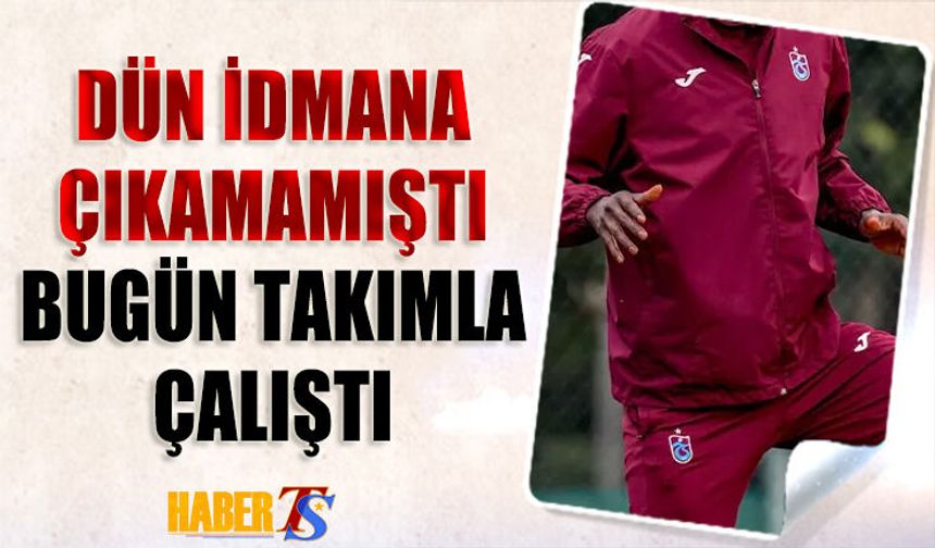 Trabzonspor’da Göztepe Maçı Hazırlıkları Sürüyor