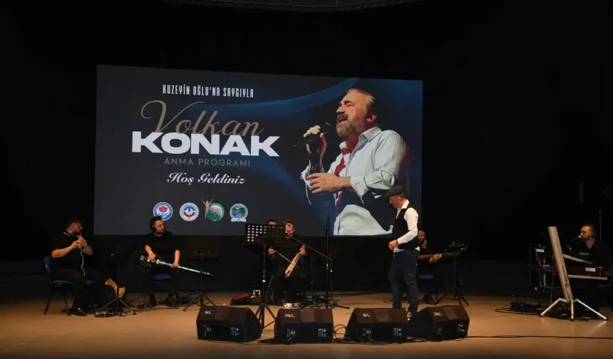Trabzon’da Volkan Konak İçin Anma Programı