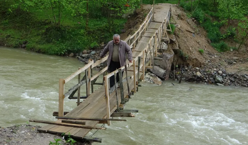 Giresun’daki Riskli Köprüler Tepki Çekiyor